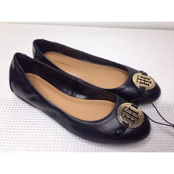 tommy hilfiger flat shoes